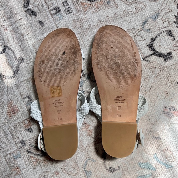 Stuart Weitzman Teodora Braided Slingback Sandal Size 5.5 - Picture 6 of 6